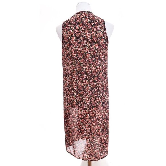 NWOT LuLaRoe Joy Floral Print Long Duster Jacket Cardigan Pink Womens Sz XS - Picture 5 of 8